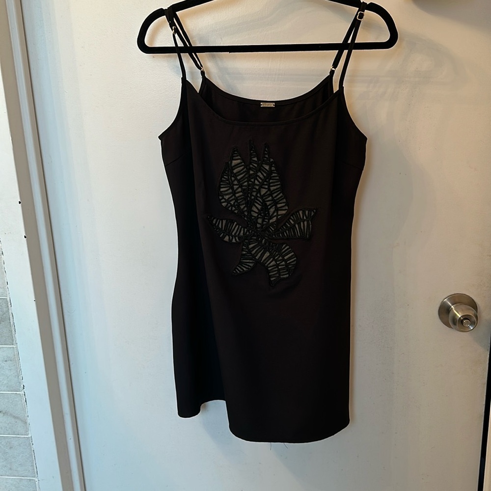 Cult Gaia mini black dress